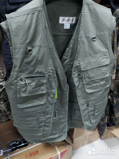 Жилетка для рыбалки и охоты