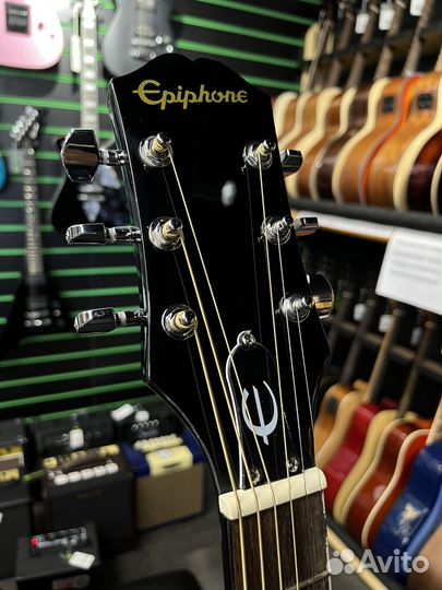 Акустическая гитара Epiphone Starling Ebony