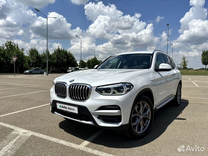 BMW X3 2.0 AT, 2020, 84 800 км