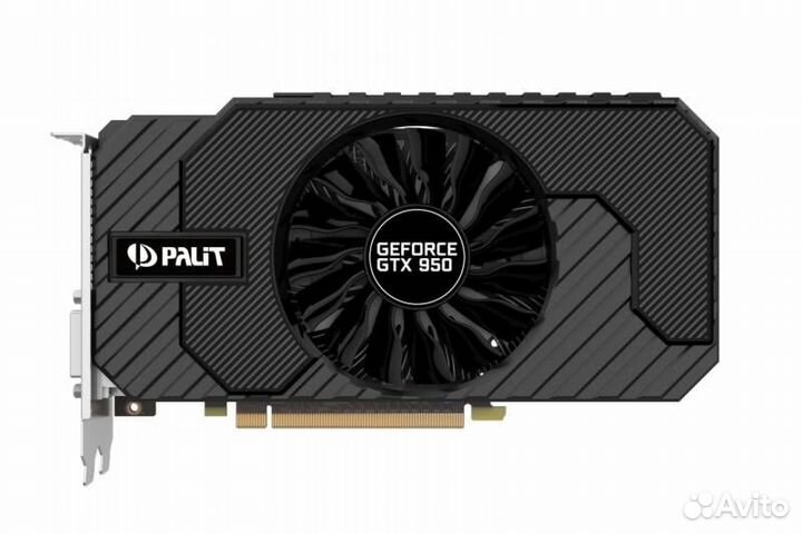 Игровая видеокарта Palit GTX950 StormX Gaming