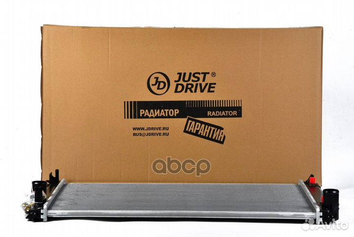 Радиатор двигателя A/T JPR0050 Just Drive