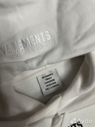 Худи Vetements