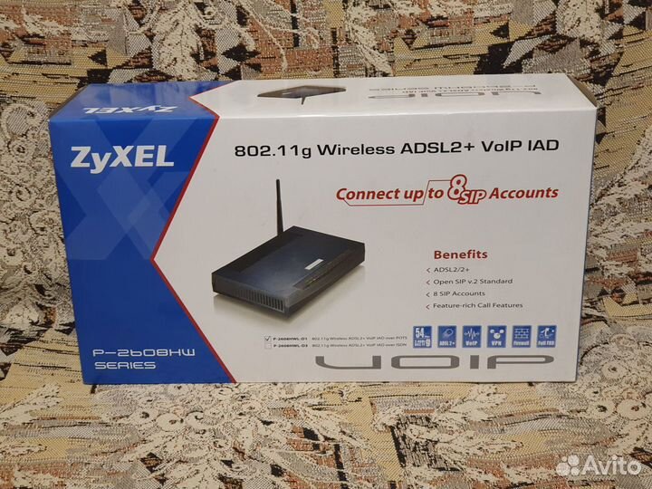 Новый Zyxel Prestige P-2608HW EE