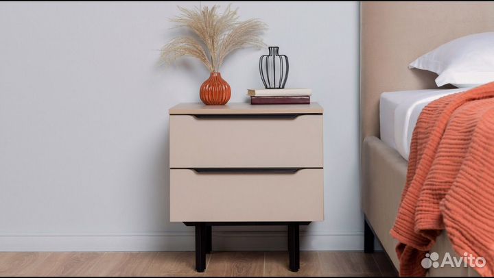 Тумба прикроватная Ruza, цвет Капучино