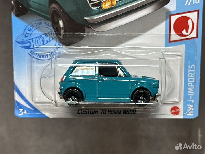 Hot wheels custom honda n600 / hw j-imports