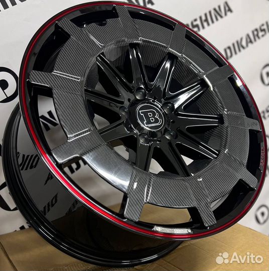 Диски на mercedes GLS R21 разноширокие