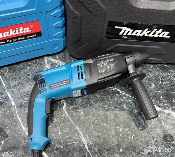 Набор makita 3в1 перфоратор ушм шуруповерт