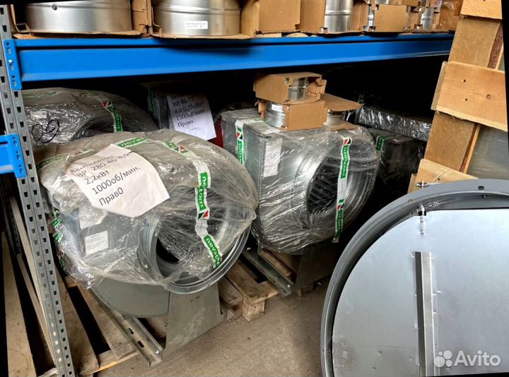 Приточный вентилятор прямоугольный