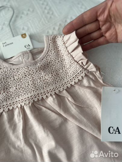 Комплект на девочку.86см