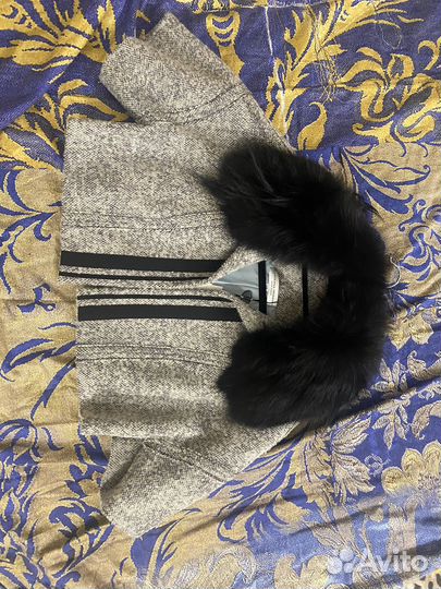 Накидка женская с мехом