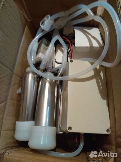 Новый Доильный аппарат для коз Ferma55