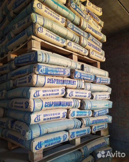 Цемент палетта