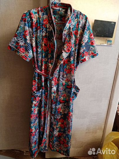 Халаты, платья, маечки