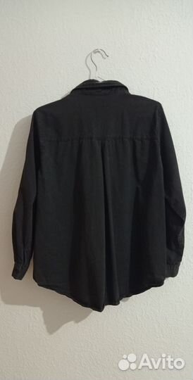 Рубашка женская 44 размер, оверсайз