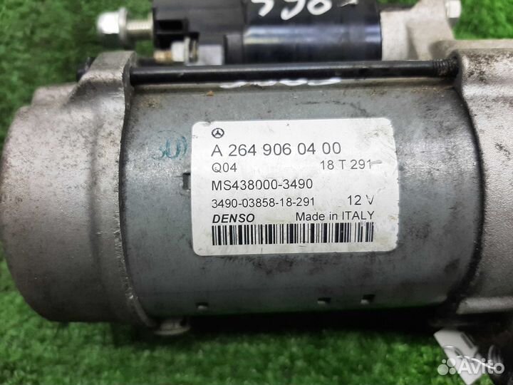 Стартер Mercedes C-klasse W205 рестайлинг A2649060400