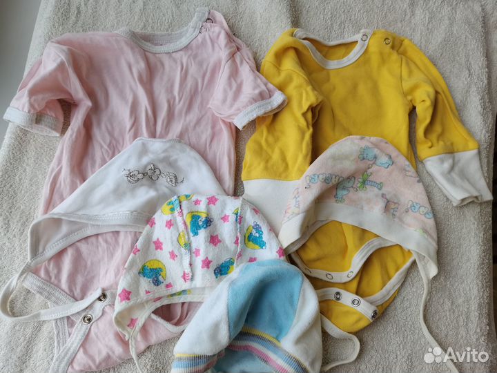 Вещи пакетом на девочку 62-74