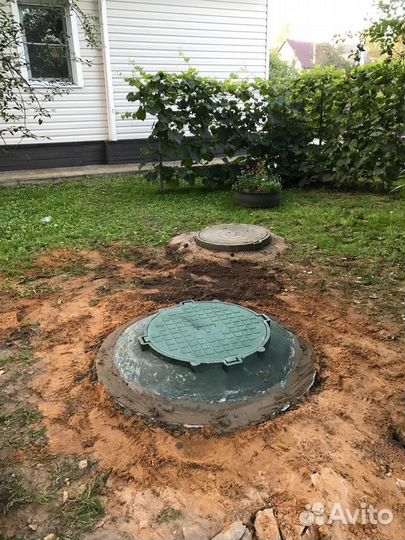 Септик из бетонных колец