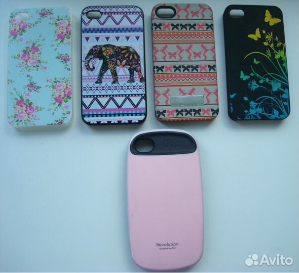 Накладки на заднюю крышку айфона 4