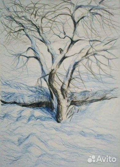 Рисунок - зима