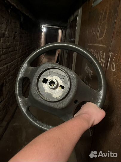 Руль priora с подушкой
