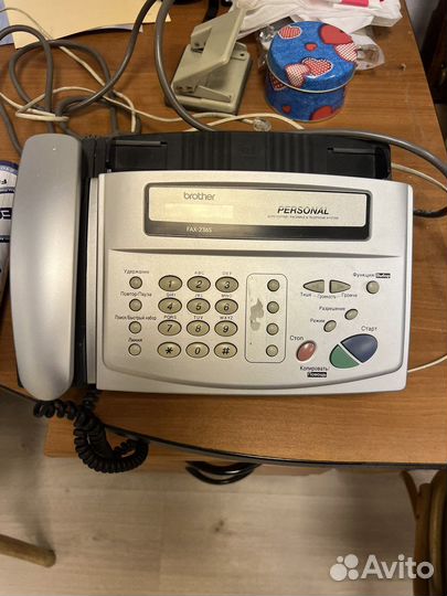 Факс под тату-принтер brother FAX-236S