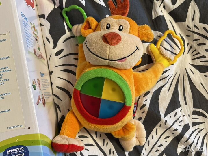 Развивающий коврик Tiny love остров обезьян