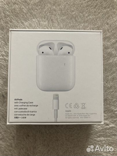 Коробка от наушников apple airpods