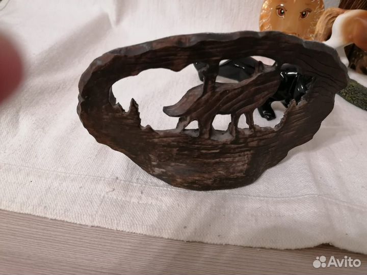 Сувениры Волк лев сова пантера конь лебедь