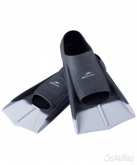 Ласты тренировочные Pooljet Black/Grey, XS