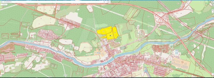 Участок 32,8 га (СНТ, ДНП)