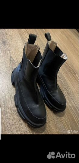 Ботинки Челси натуральная кожа 37 размер