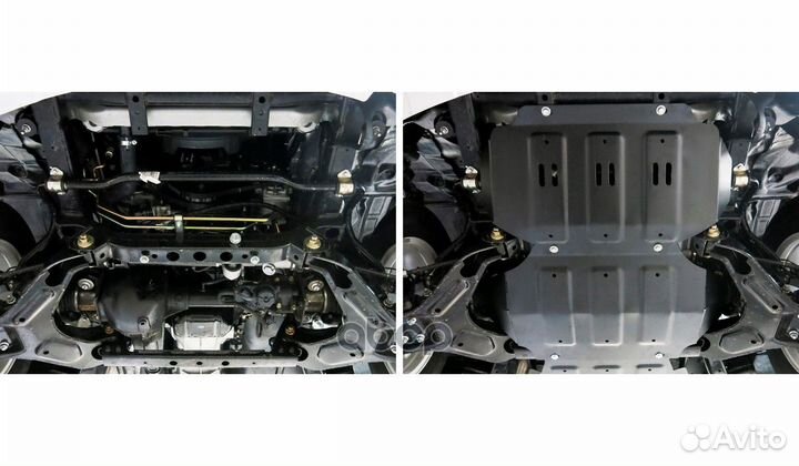 Защита картера с крепежом great wall: hover