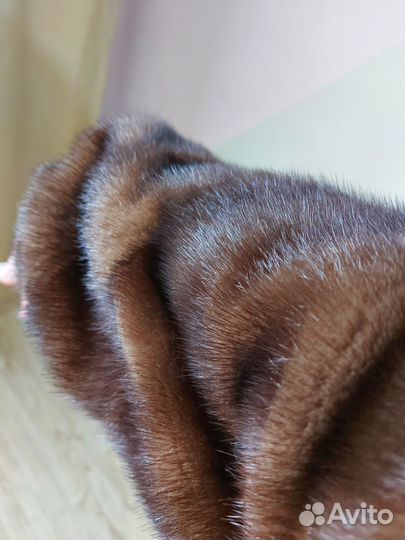 Шуба норковая 48 50 бу