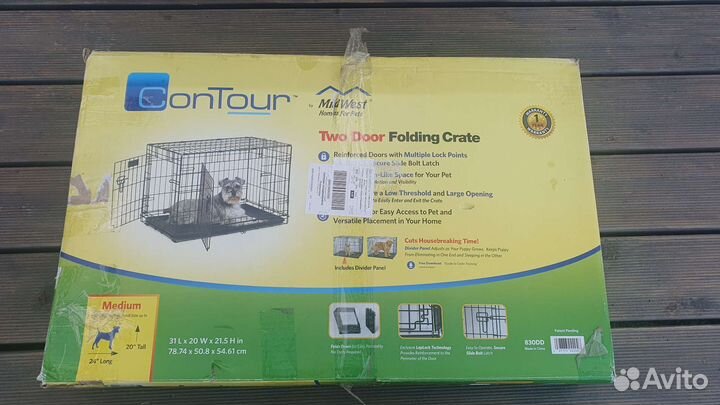 Клетка Midwest Contour 2 двери