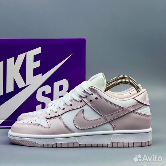 Кроссовки nike dunk sb pink