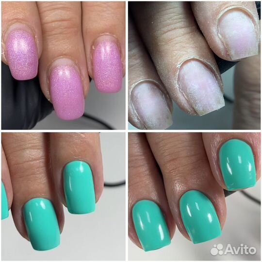 Покрытие гель лаком, маникюр