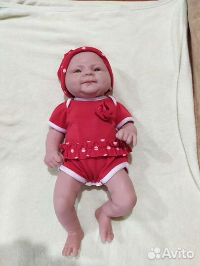 Кукла реборн селиконовая