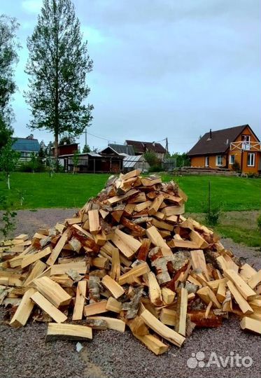 Дрова Березовые навалом в Приозерске
