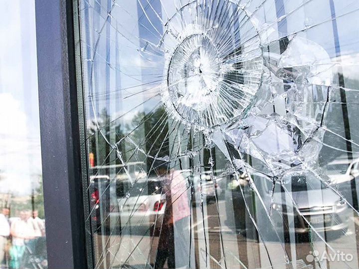 Ремонт окон, стеклопакет обычный RAL1322