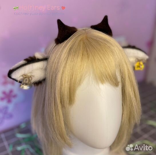 Ушки коровки ручная работа