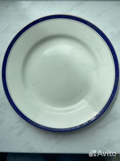 Тарелка старинная 1927-1937гг