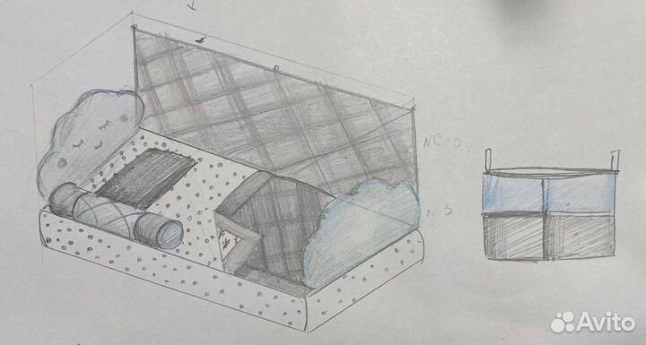 Детский комплект пост. белья на кроватку 120x60