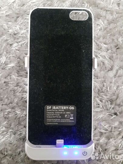 Внешний мод батарея DF ibattery-06 для iPhone