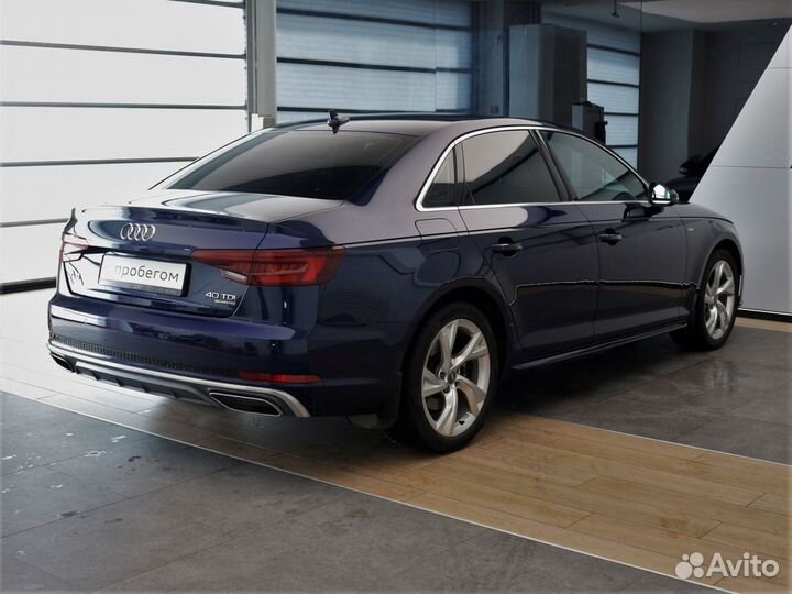 Audi A4 2.0 AMT, 2018, 30 722 км