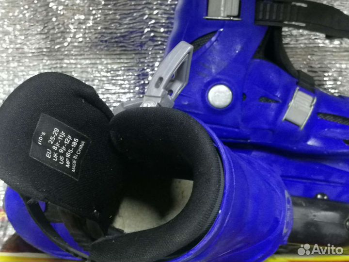 Роликовые коньки детские раздвижные