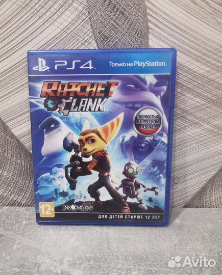 Игра для приставки ps4/ps5 ratchet & clank