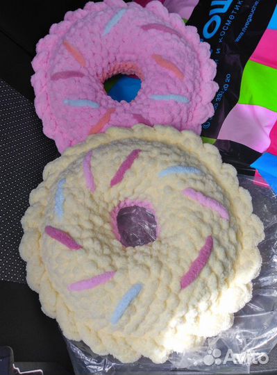 Подушка-пончик