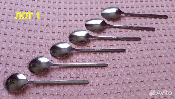 Ложки чайные из нержавейки набор