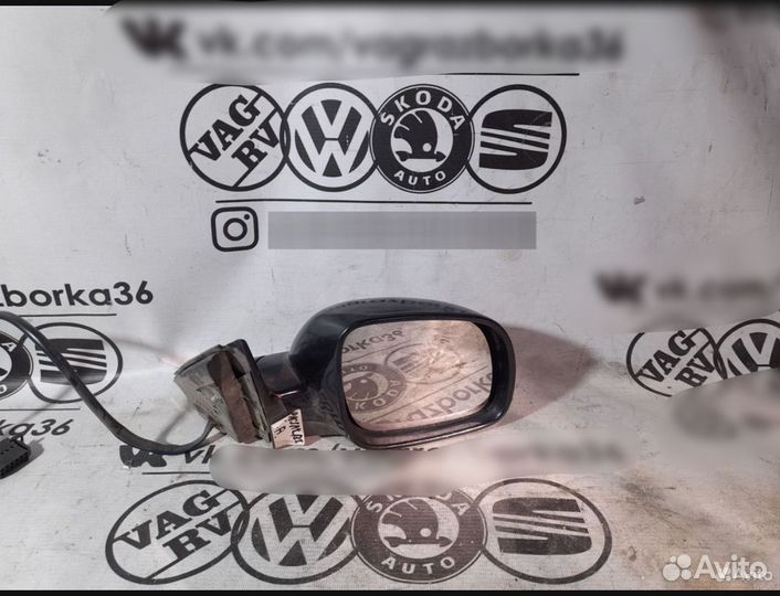 Зеркало правое VW Passat B5