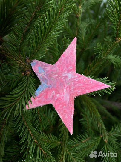 Новогодние украшения, подарки изделия из пластика